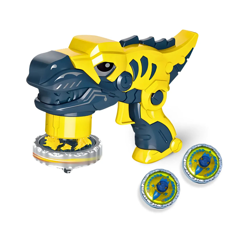 Brinquedo Beybleid Batalha Dinossauro Lançador De Disco